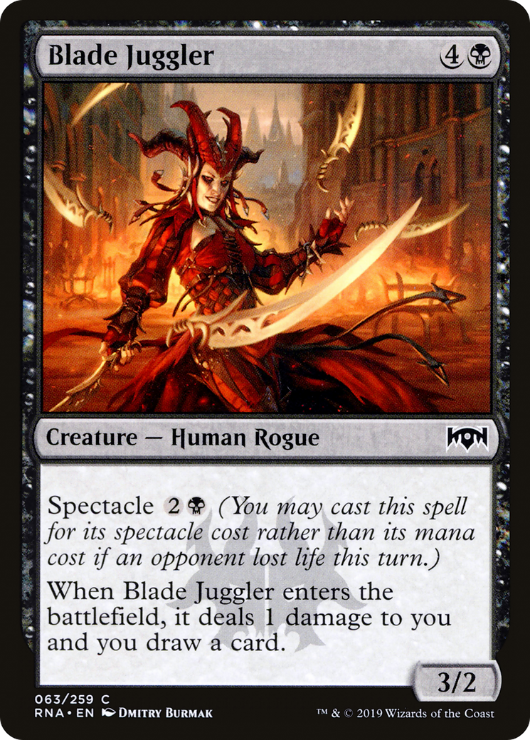Blade Juggler (RNA-063) [Ravnica Allegiance] Foil