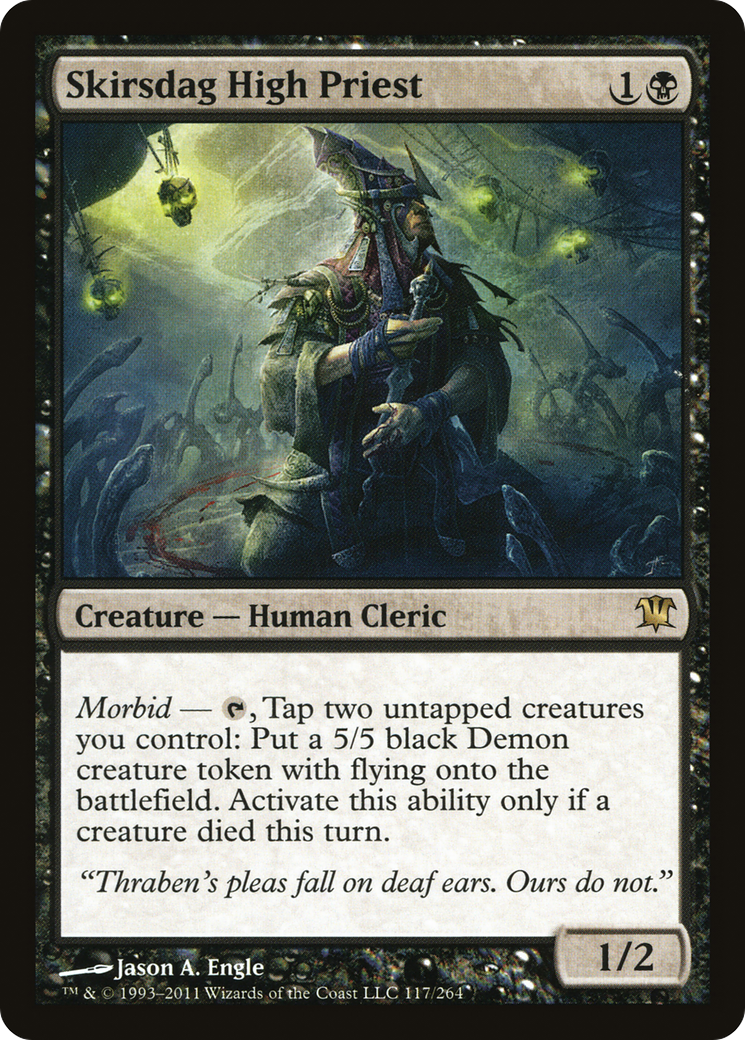 Skirsdag High Priest (ISD-117) [Innistrad] Foil