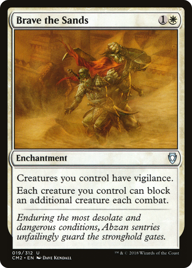 Brave the Sands (CM2-019) [Commander Anthology Volume II]