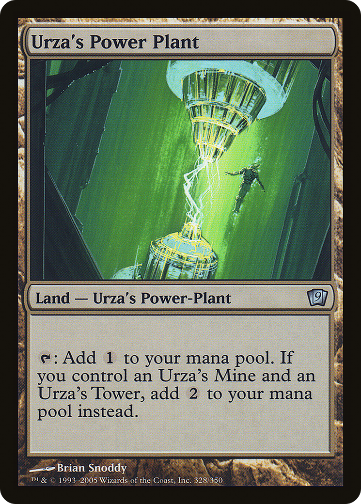 Urza's Power Plant (9ED-328) [9th Edition] Foil