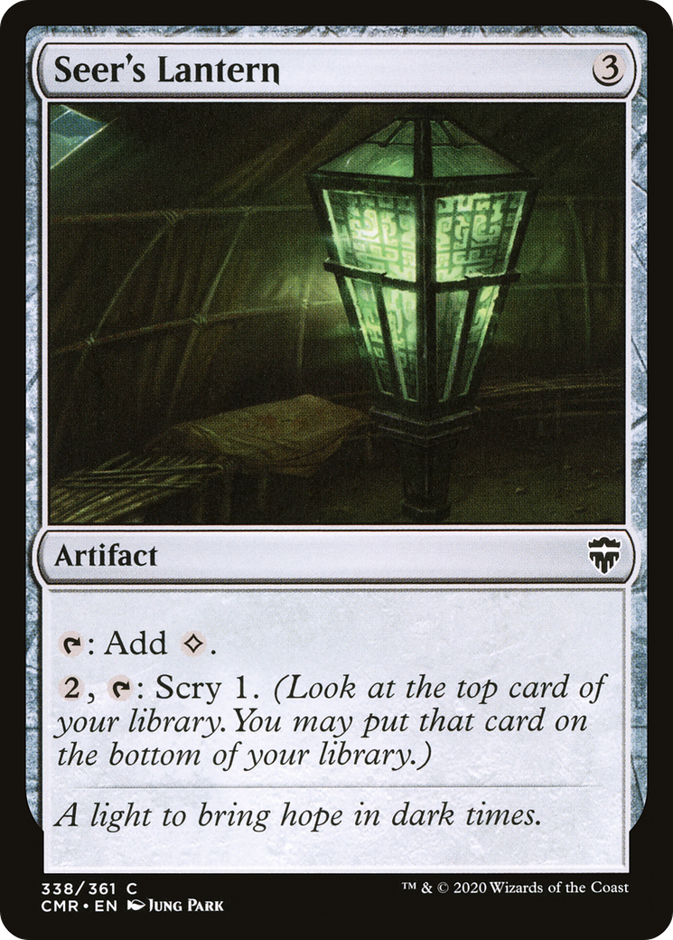Seer's Lantern (CMR-338) [Commander Legends]