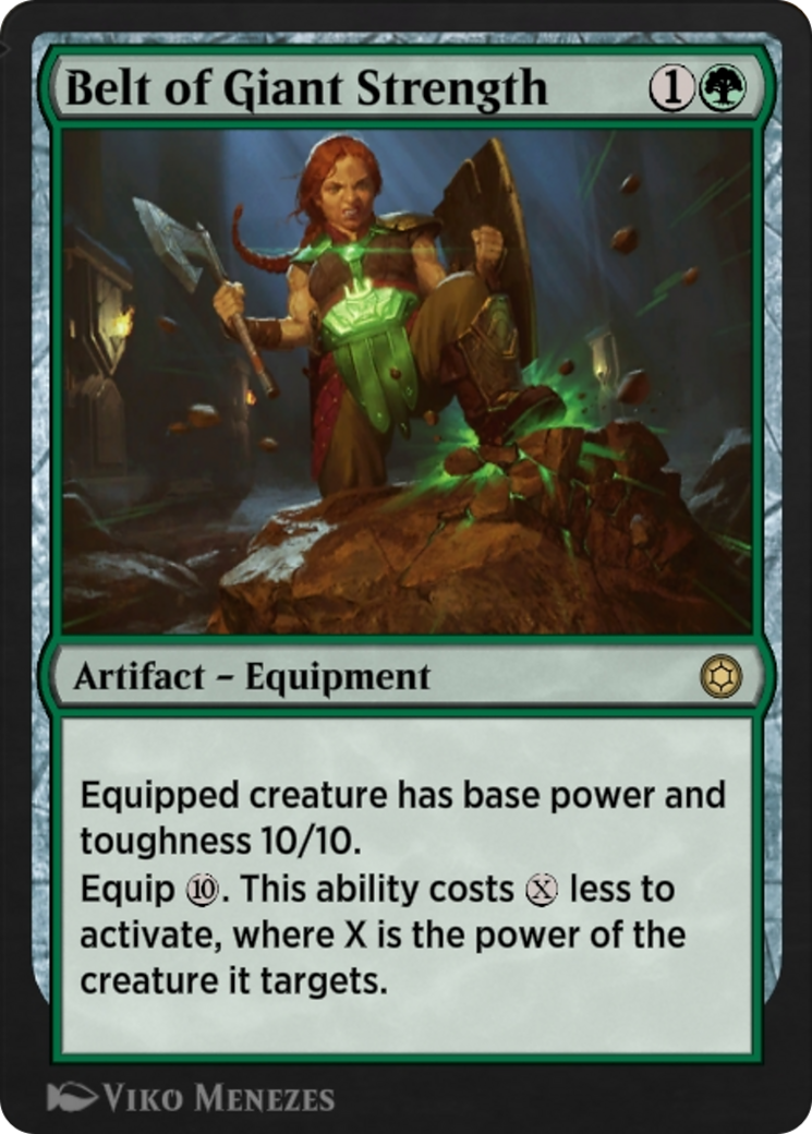 Belt of Giant Strength (HBG-201) [Alchemy Horizons: Baldur's Gate]