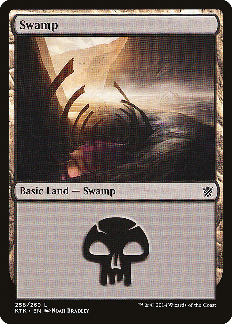 Swamp (KTK-258) [Khans of Tarkir]