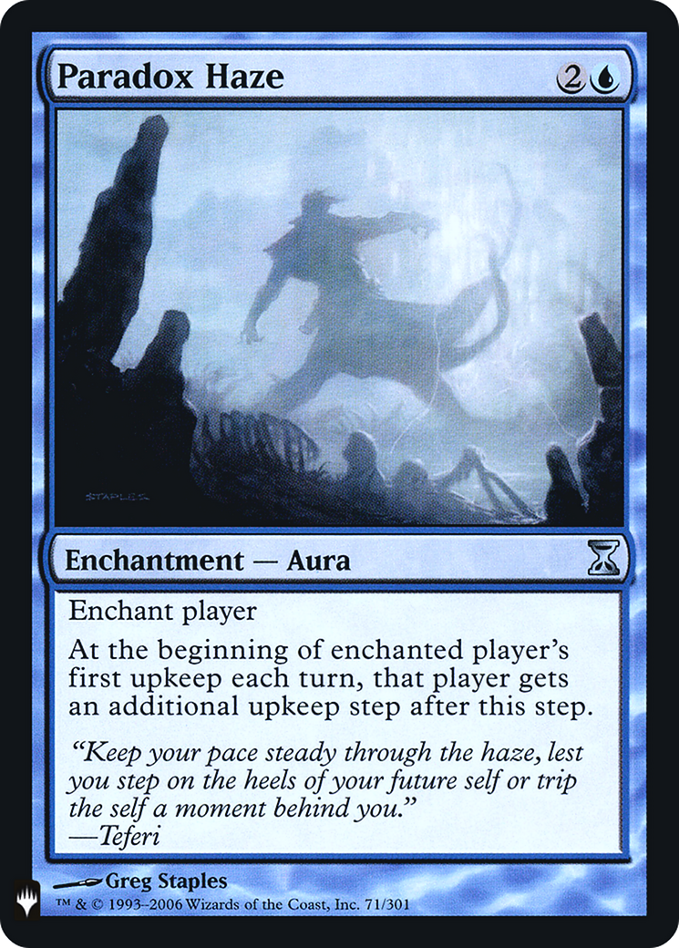Paradox Haze (LIST-TSP-71) [The List] Foil