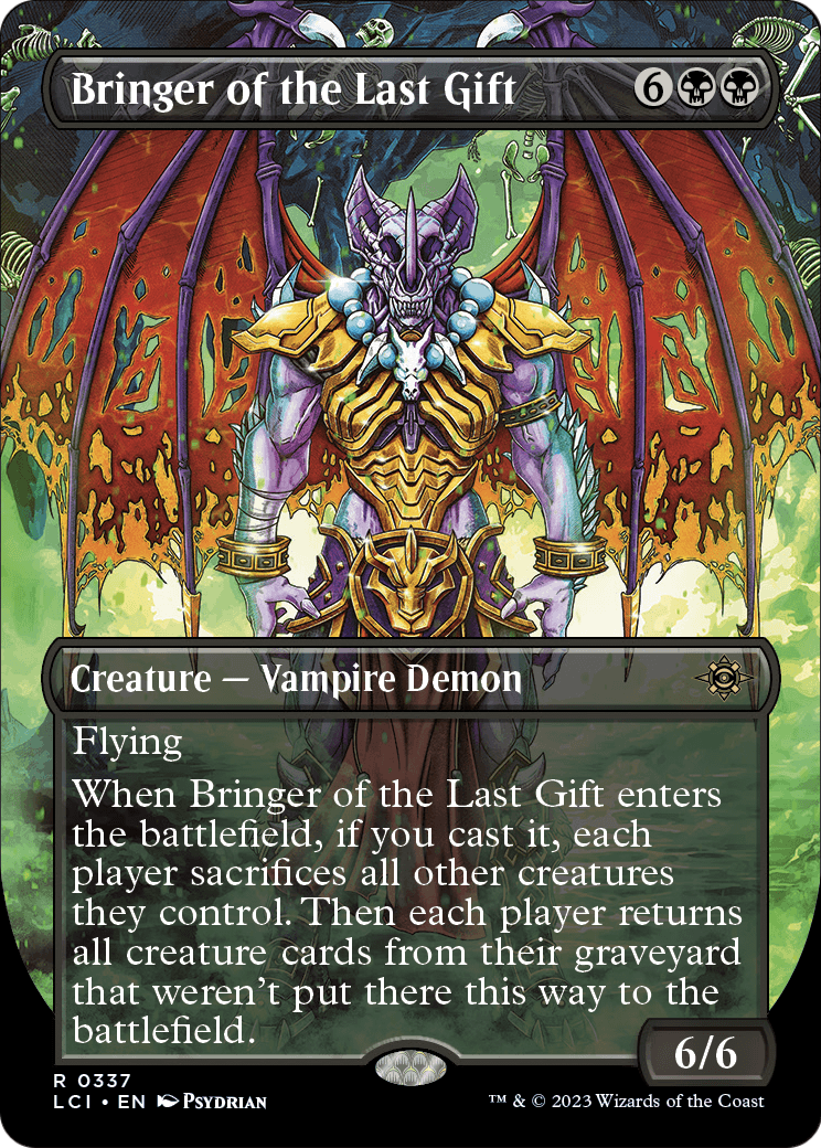 Bringer of the Last Gift (Borderless) (LCI-337) [The Lost Caverns of Ixalan]