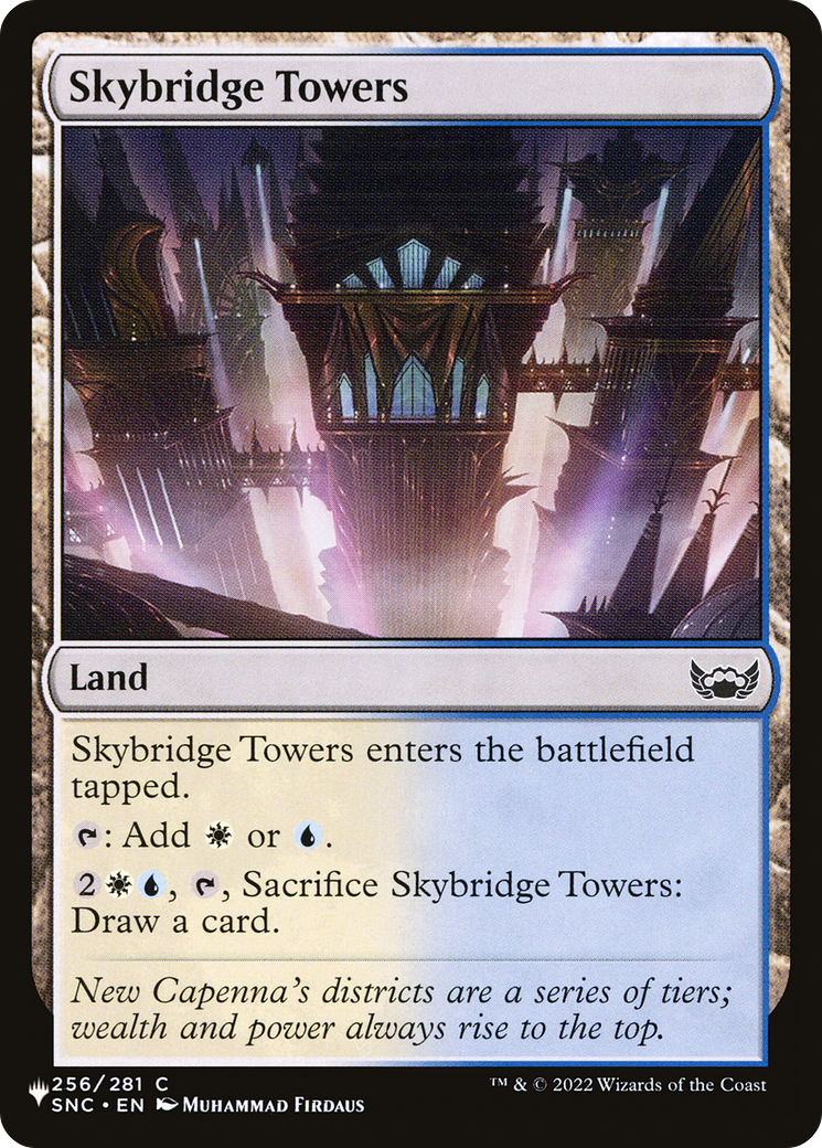 Skybridge Towers (LIST-SNC-256) [The List]