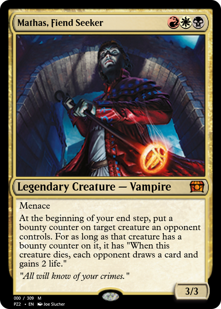 Mathas, Fiend Seeker (PZ2-65759) [Treasure Chest] Foil