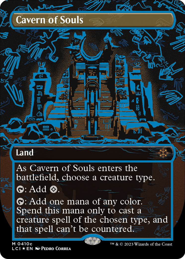 Cavern of Souls (LCI-410C) (Borderless) [The Lost Caverns of Ixalan] Foil