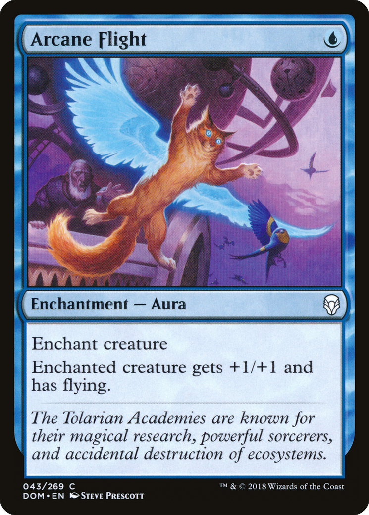 Arcane Flight (DOM-043) [Dominaria] Foil