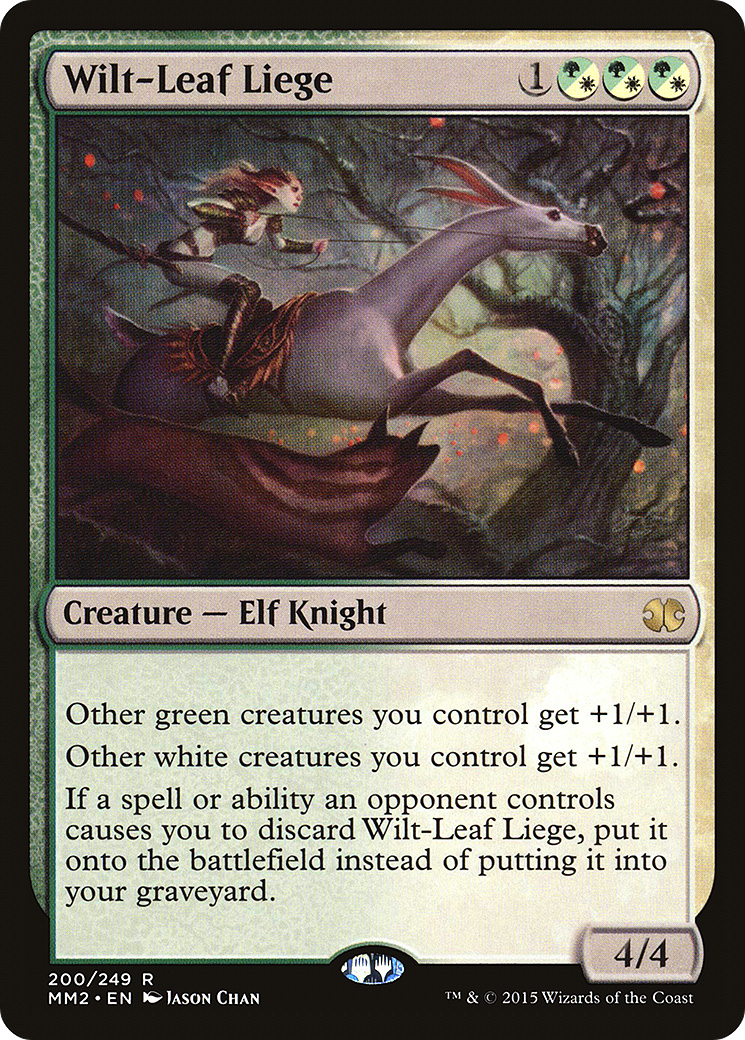 Wilt-Leaf Liege (MM2-200) [Modern Masters 2015]
