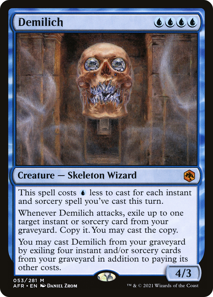 Demilich (AFR-053) [Adventures in the Forgotten Realms]