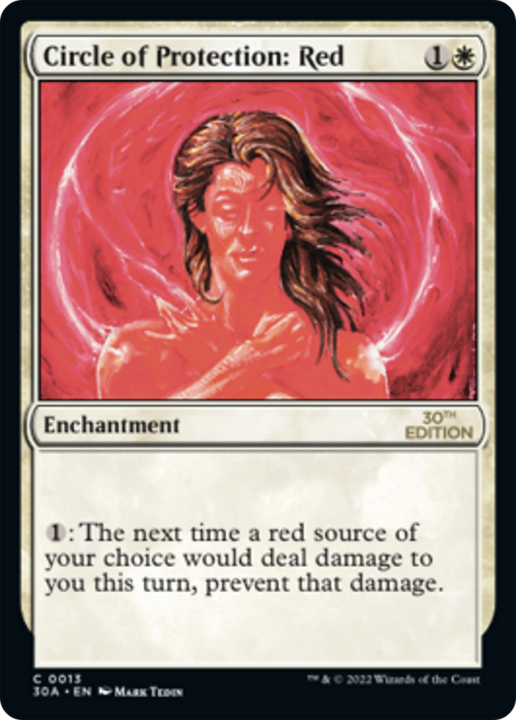 Circle of Protection: Red (30A-013) [30th Anniversary Edition]