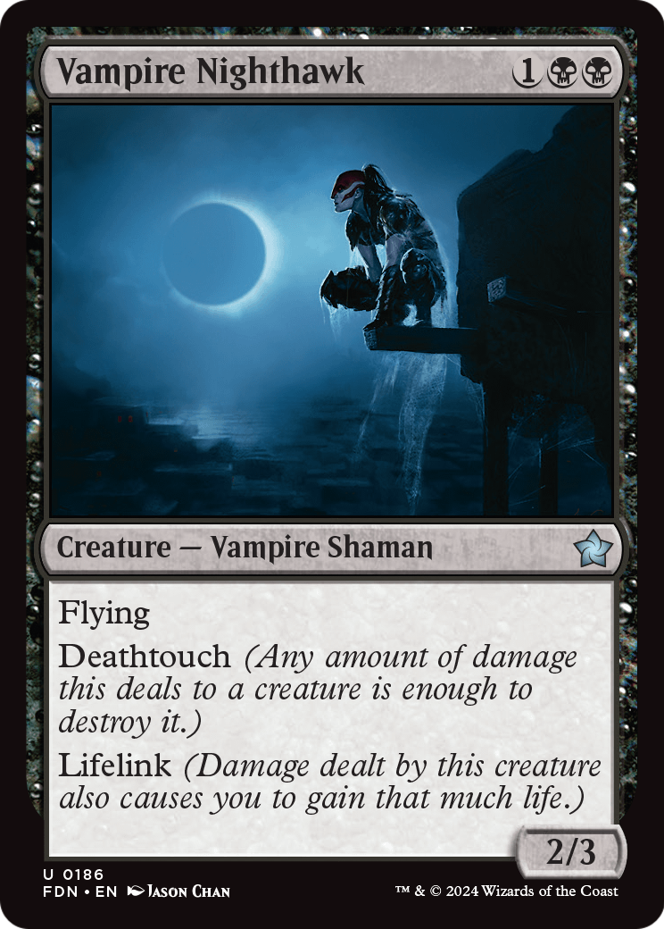 Vampire Nighthawk (FDN-186) [Foundations]