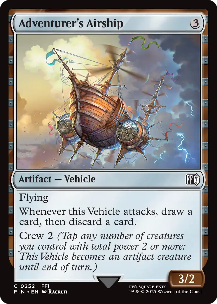Adventurer's Airship (FIN-252) [FINAL FANTASY]