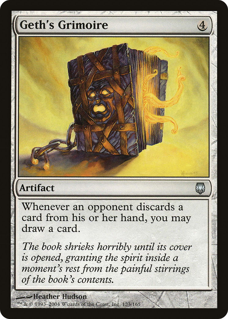 Geth's Grimoire (DST-123) [Darksteel] Foil