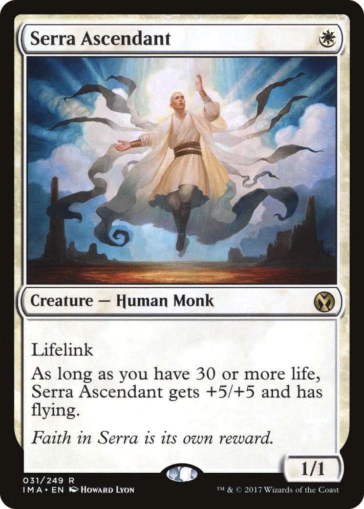 Serra Ascendant (IMA-031) [Iconic Masters] Foil