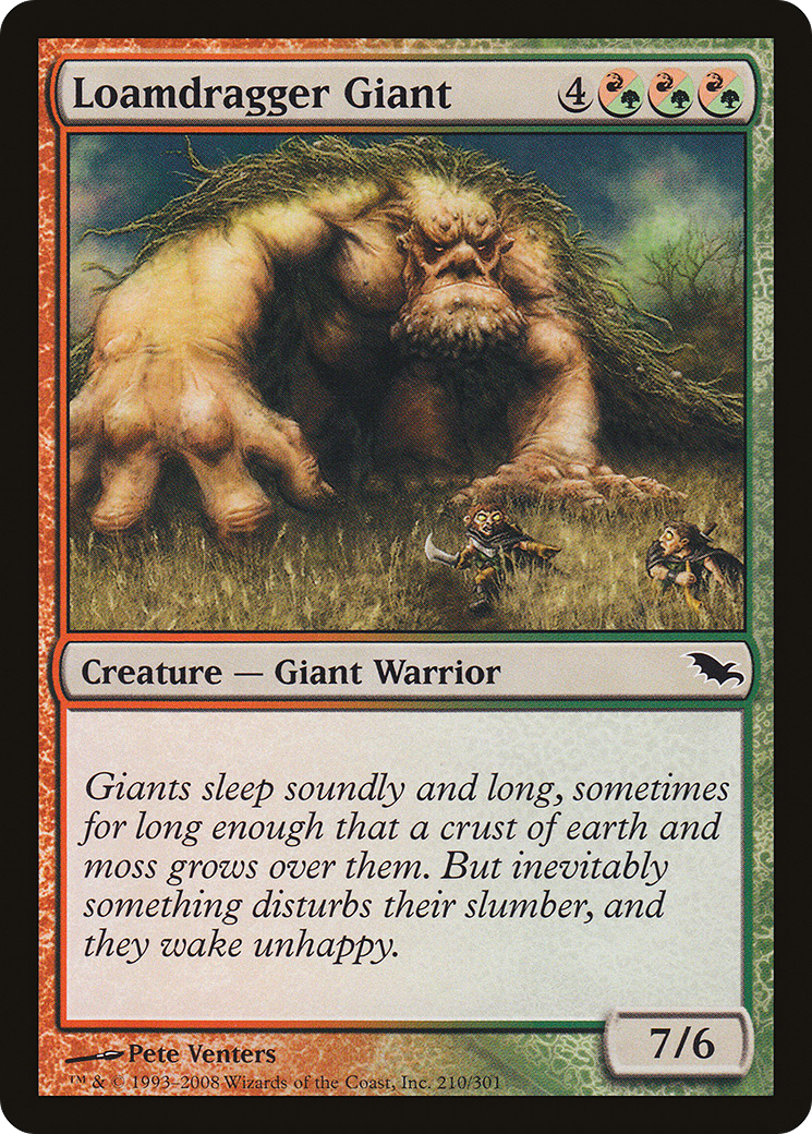 Loamdragger Giant (SHM-210) [Shadowmoor]