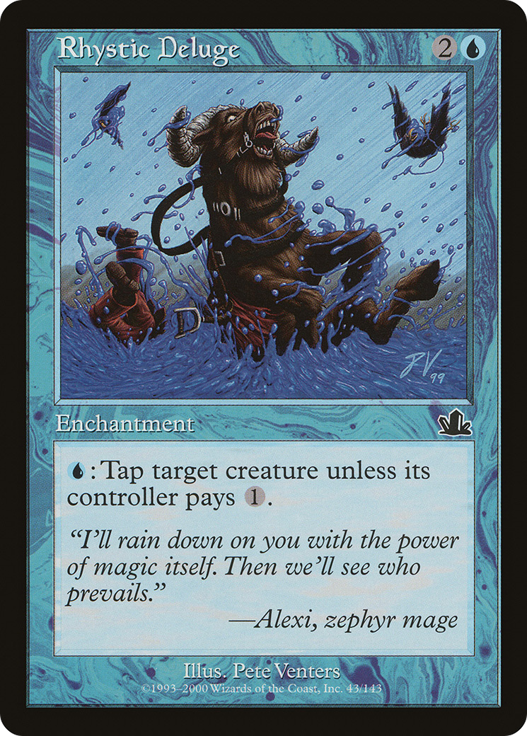 Rhystic Deluge (PCY-043) [Prophecy]