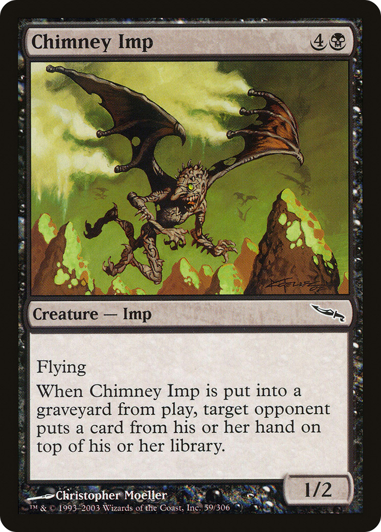 Chimney Imp (MRD-059) [Mirrodin]