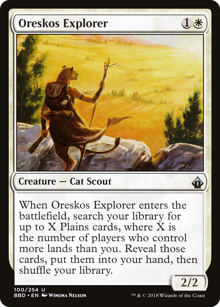 Oreskos Explorer (BBD-100) [Battlebond] Foil