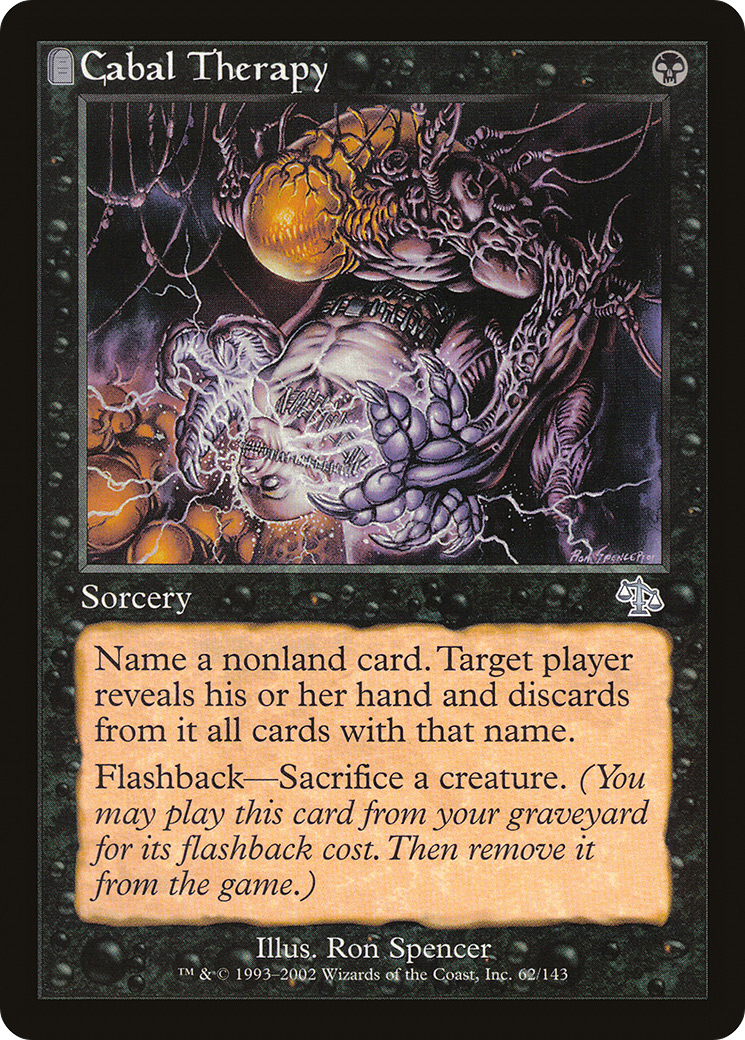 Cabal Therapy (JUD-062) [Judgment] Foil