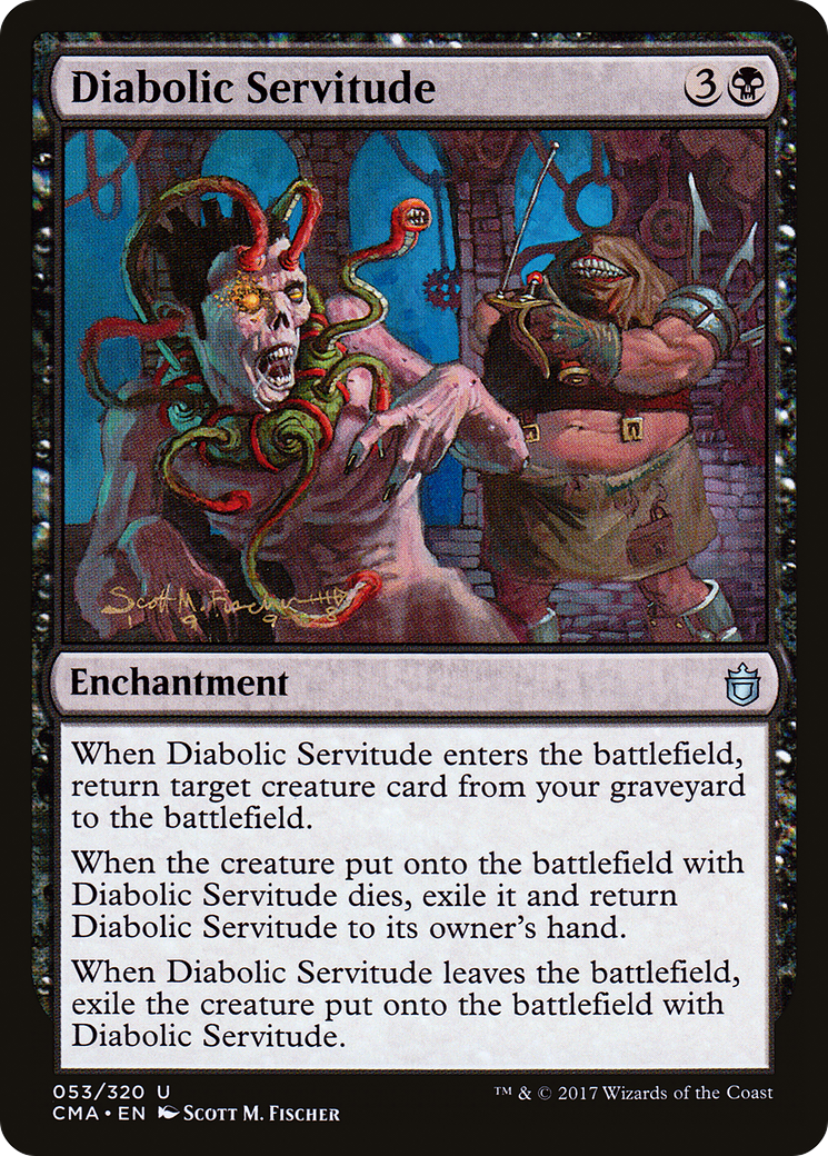 Diabolic Servitude (CMA-053) [Commander Anthology]