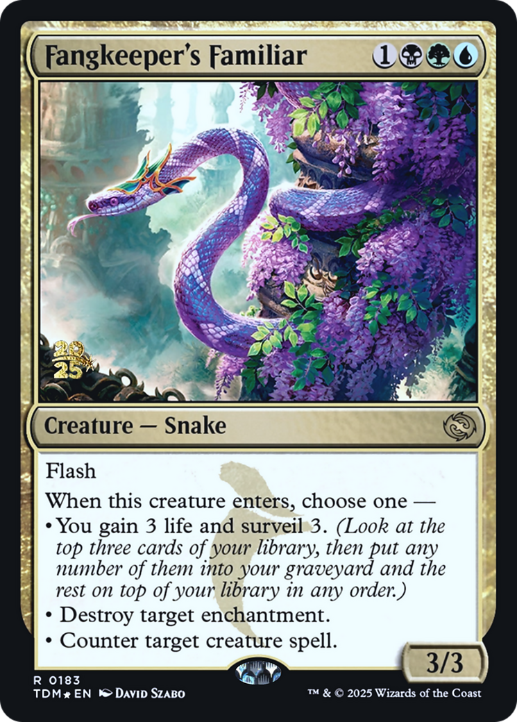 Fangkeeper's Familiar (PRE-183) [Prerelease Cards] Foil