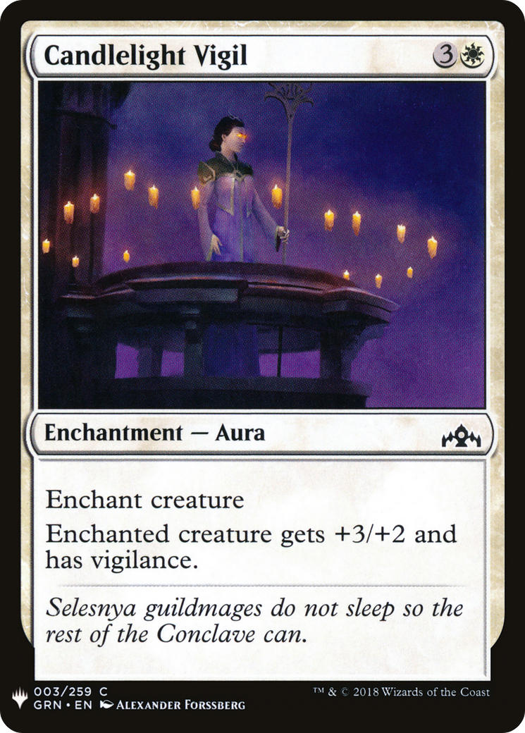 Candlelight Vigil (LIST-GRN-3) [The List]