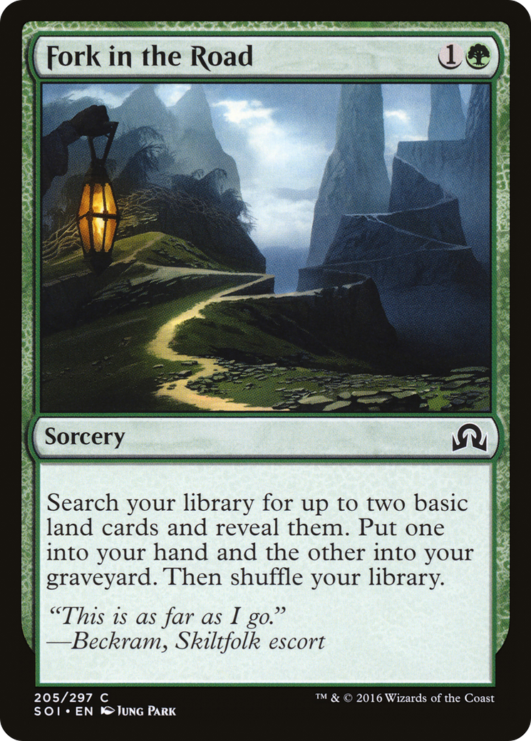Fork in the Road (SOI-205) [Shadows over Innistrad]