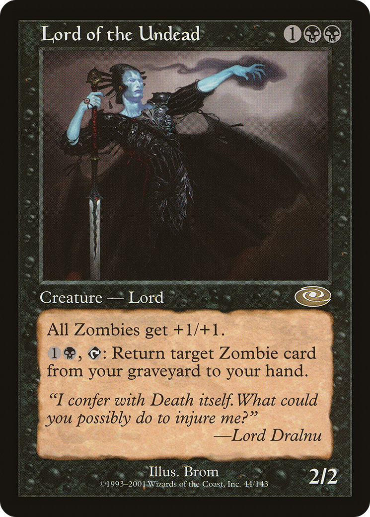 Lord of the Undead (PLS-044) [Planeshift] Foil