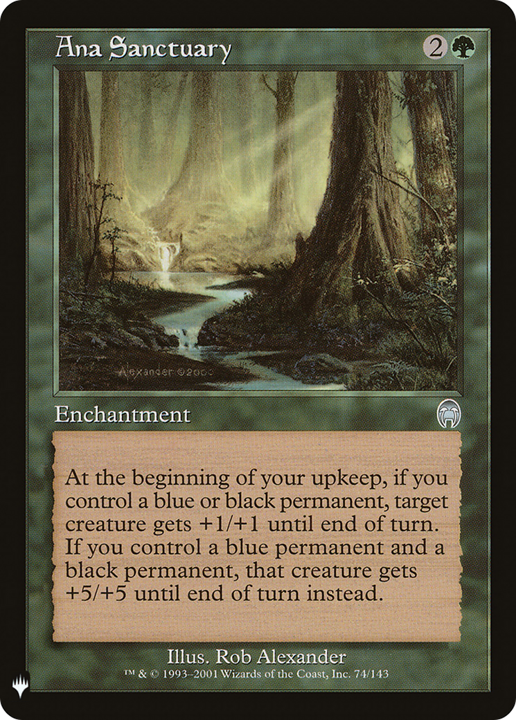 Ana Sanctuary (LIST-APC-74) [The List]