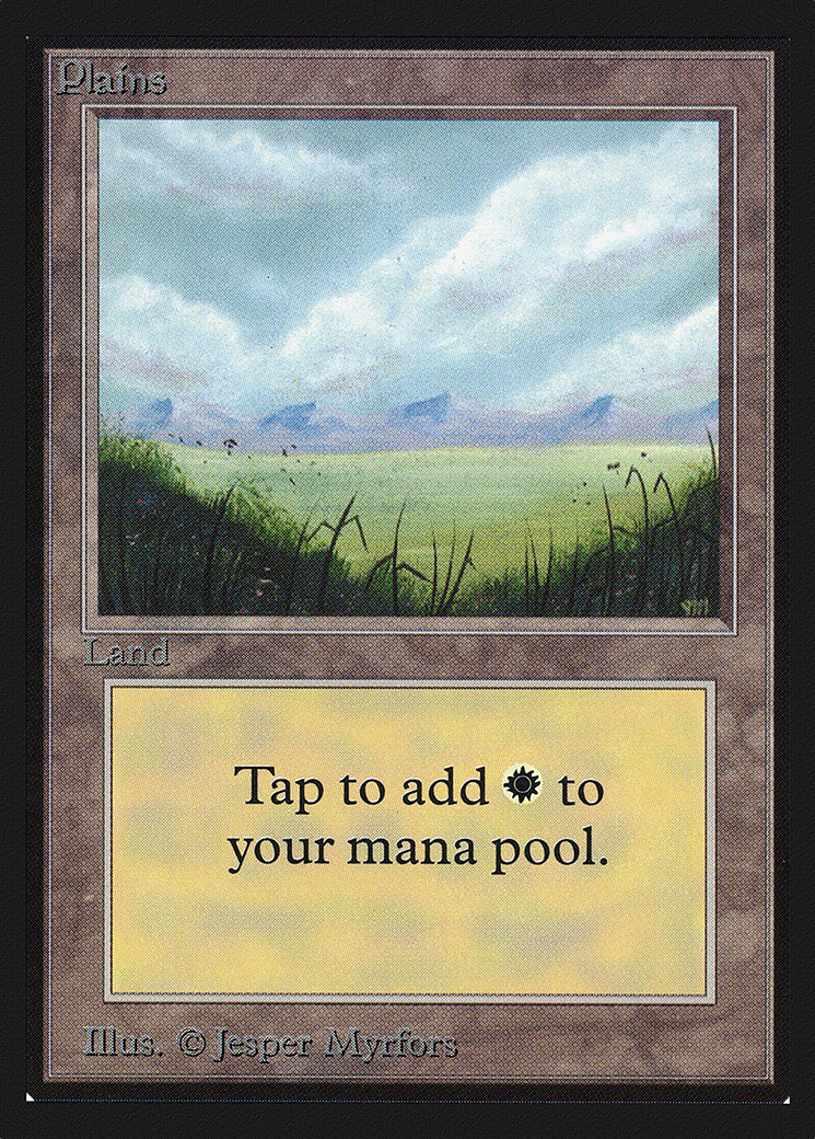 Plains (A) (IE) (IED-289) [Intl. Collectors' Edition]
