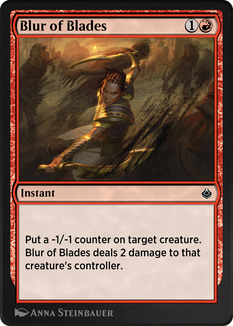 Blur of Blades (AKR-141) [Amonkhet Remastered]