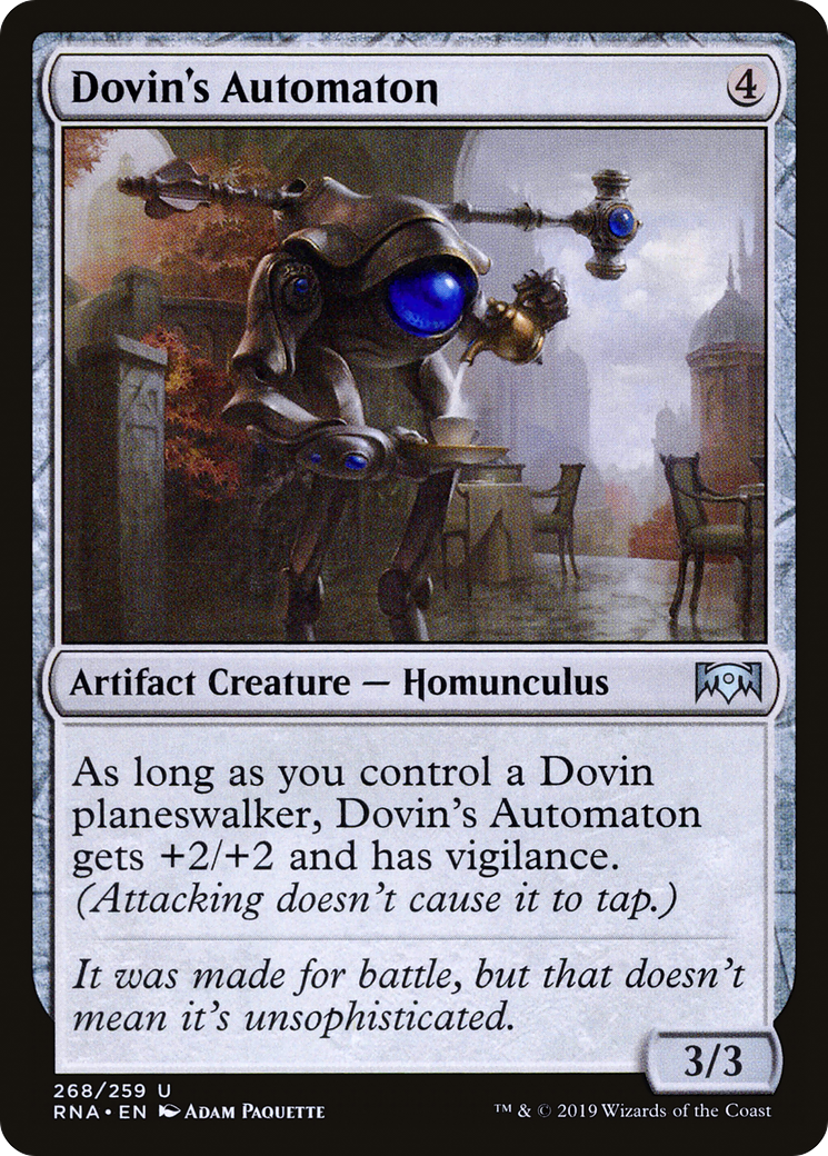 Dovin's Automaton (RNA-268) [Ravnica Allegiance]