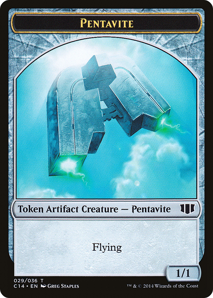 Pentavite (TC14-029) [Commander 2014 Tokens]