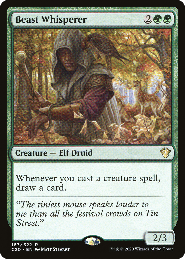 Beast Whisperer (C20-167) [Commander 2020]