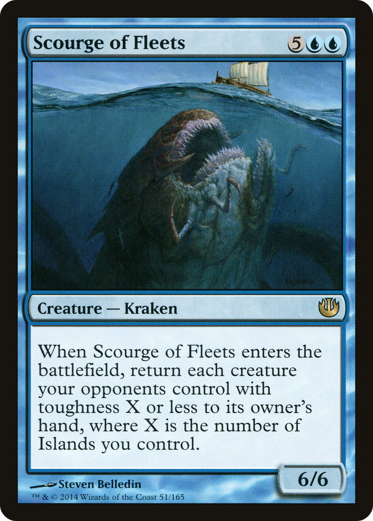 Scourge of Fleets (JOU-051) [Journey into Nyx] Foil