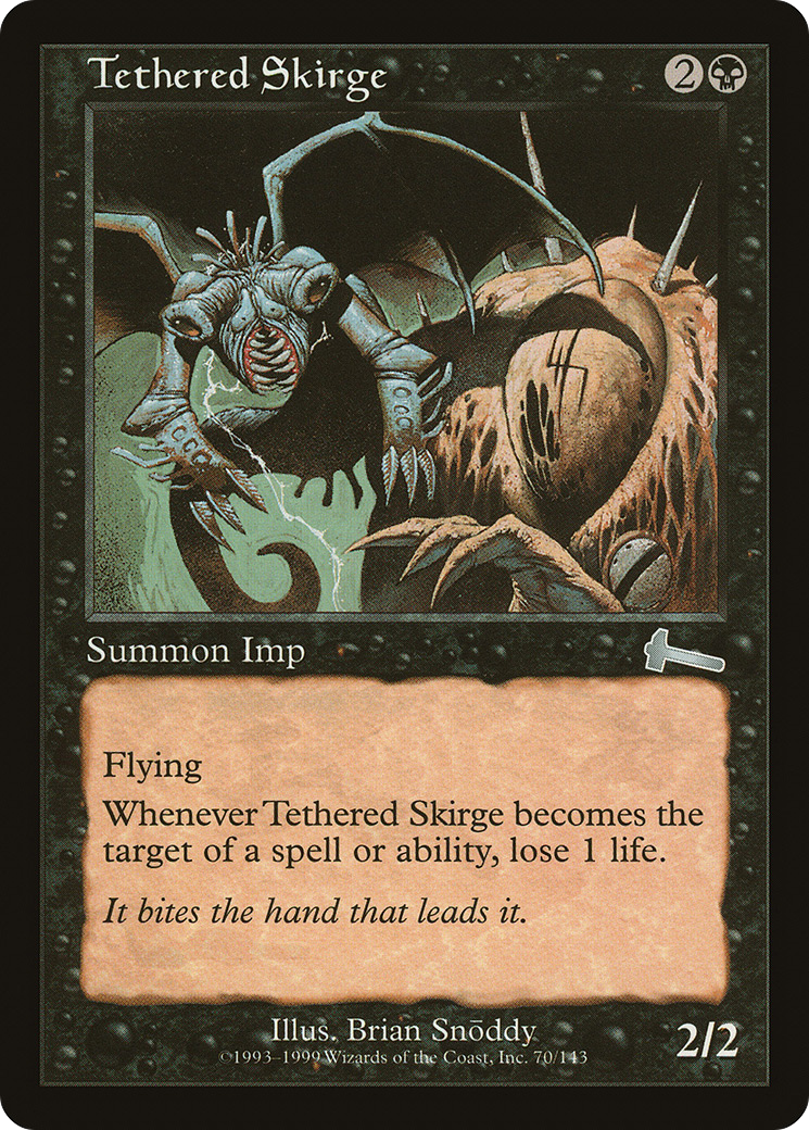 Tethered Skirge (ULG-070) [Urza's Legacy]
