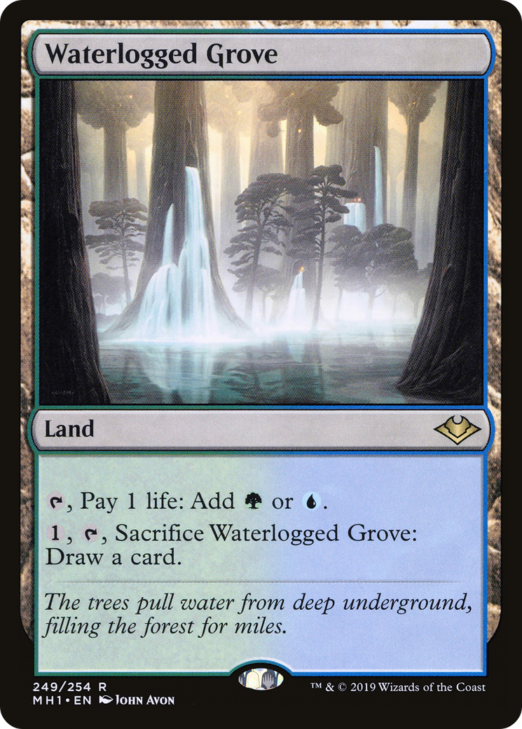 Waterlogged Grove (MH1-249) [Modern Horizons] Foil