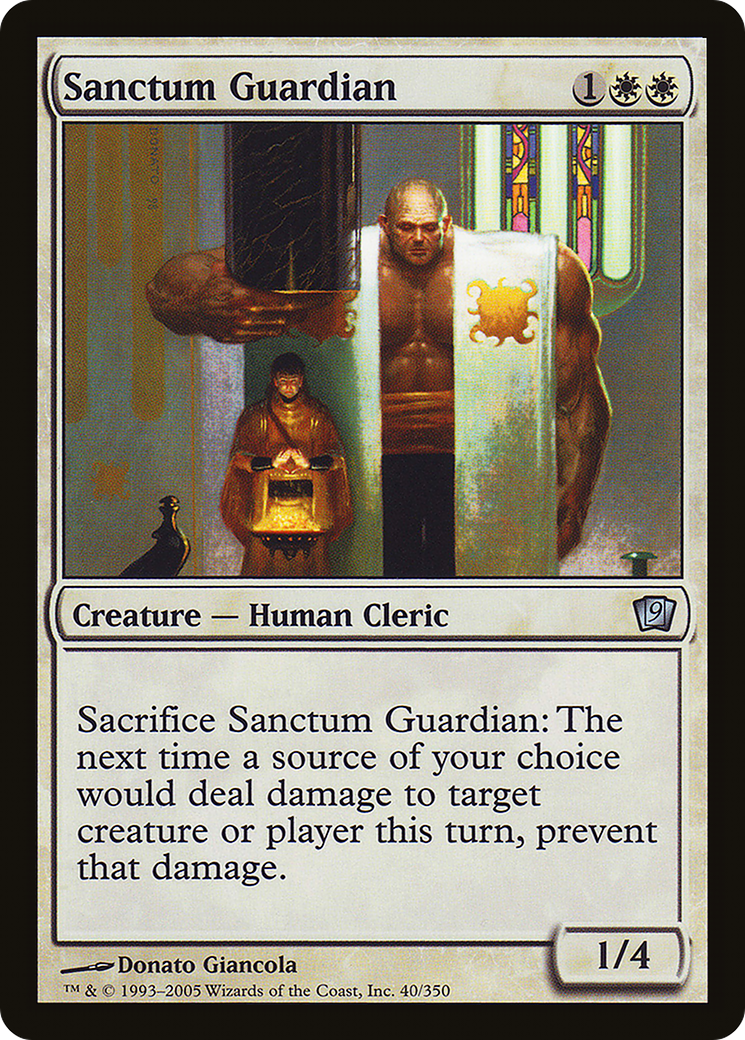 Sanctum Guardian (9ED-040) [9th Edition] Foil
