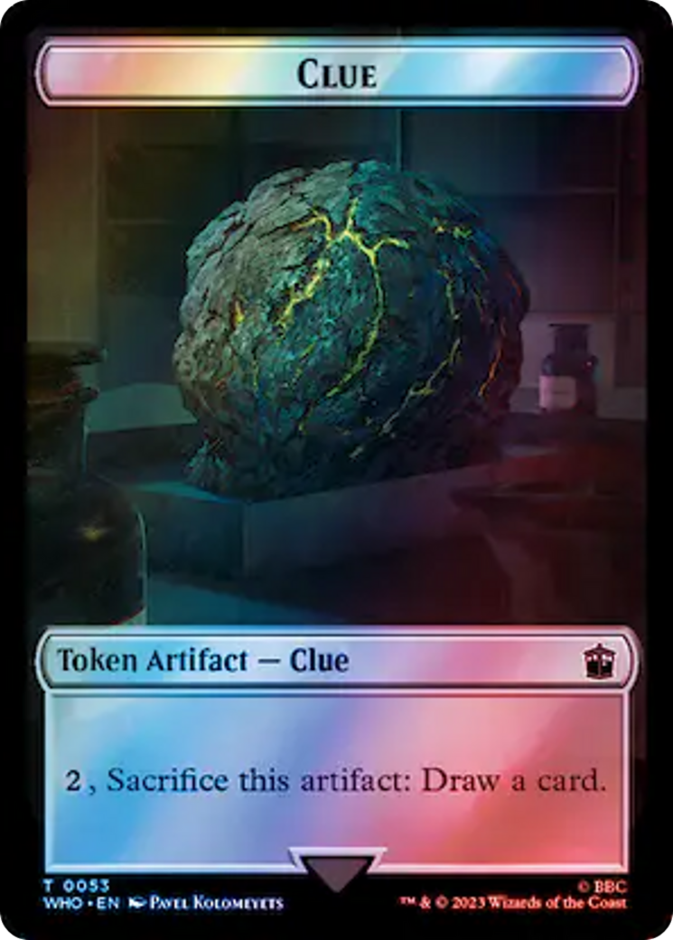 Clue (TWHO-053) [Doctor Who Tokens] Foil