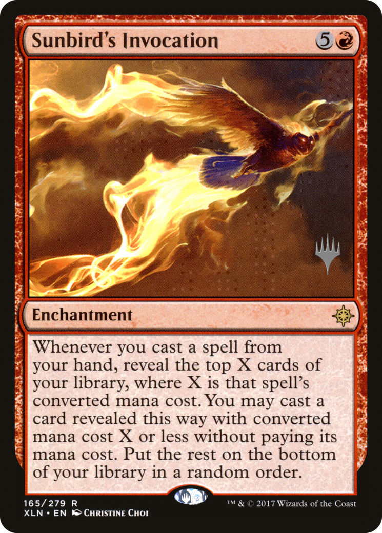 Sunbird's Invocation (PPM20-165) [Promo Pack: Ixalan Promos] Foil