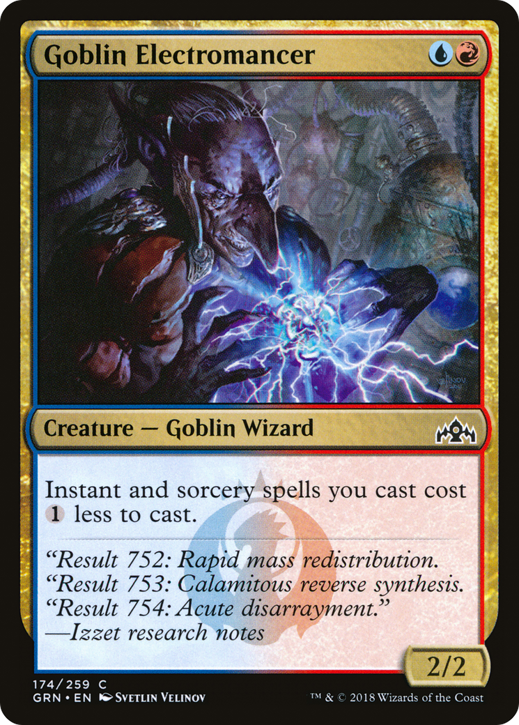 Goblin Electromancer (GRN-174) [Guilds of Ravnica] Foil