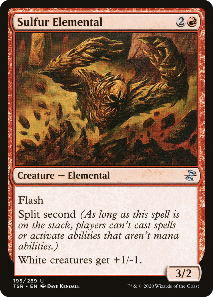 Sulfur Elemental (TSR-195) [Time Spiral Remastered]