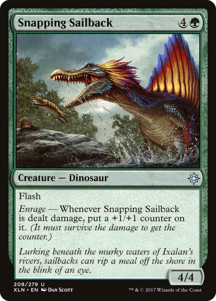 Snapping Sailback (XLN-208) [Ixalan]