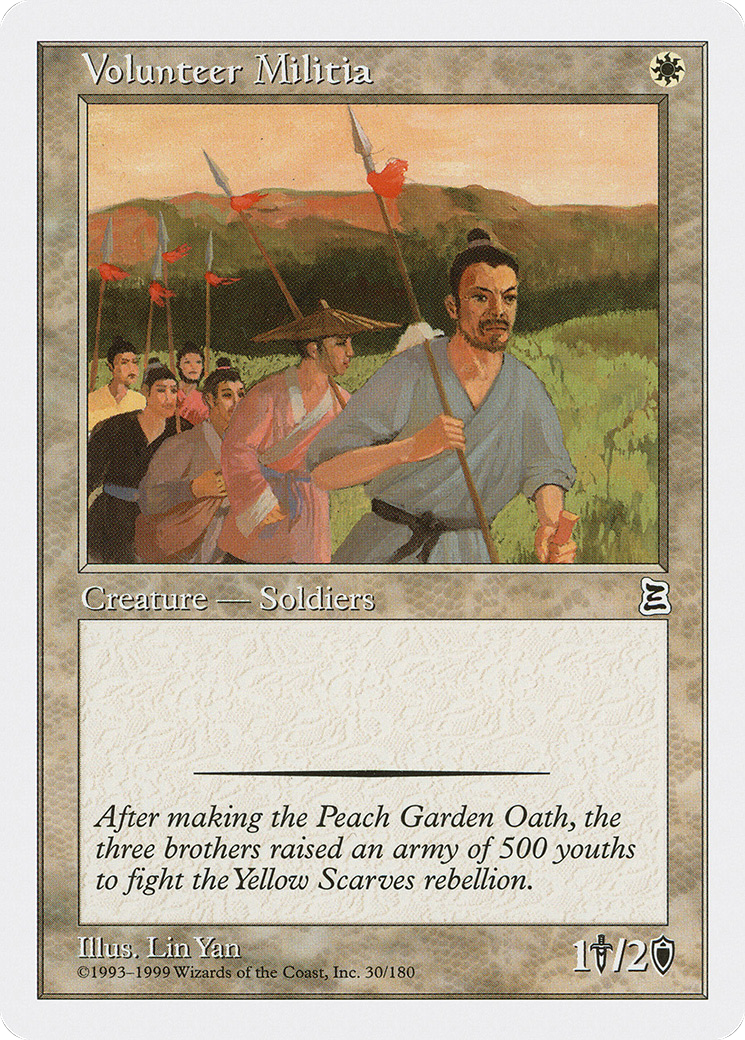 Volunteer Militia (PTK-030) [Portal Three Kingdoms]