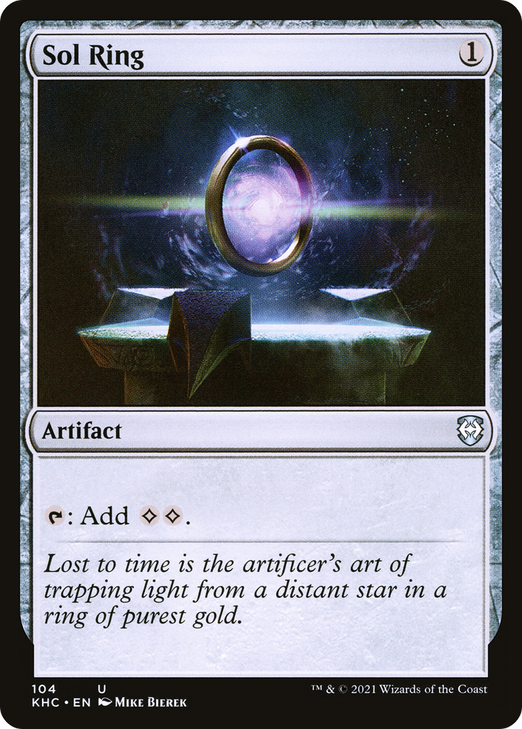Sol Ring (KHC-104) [Kaldheim Commander]