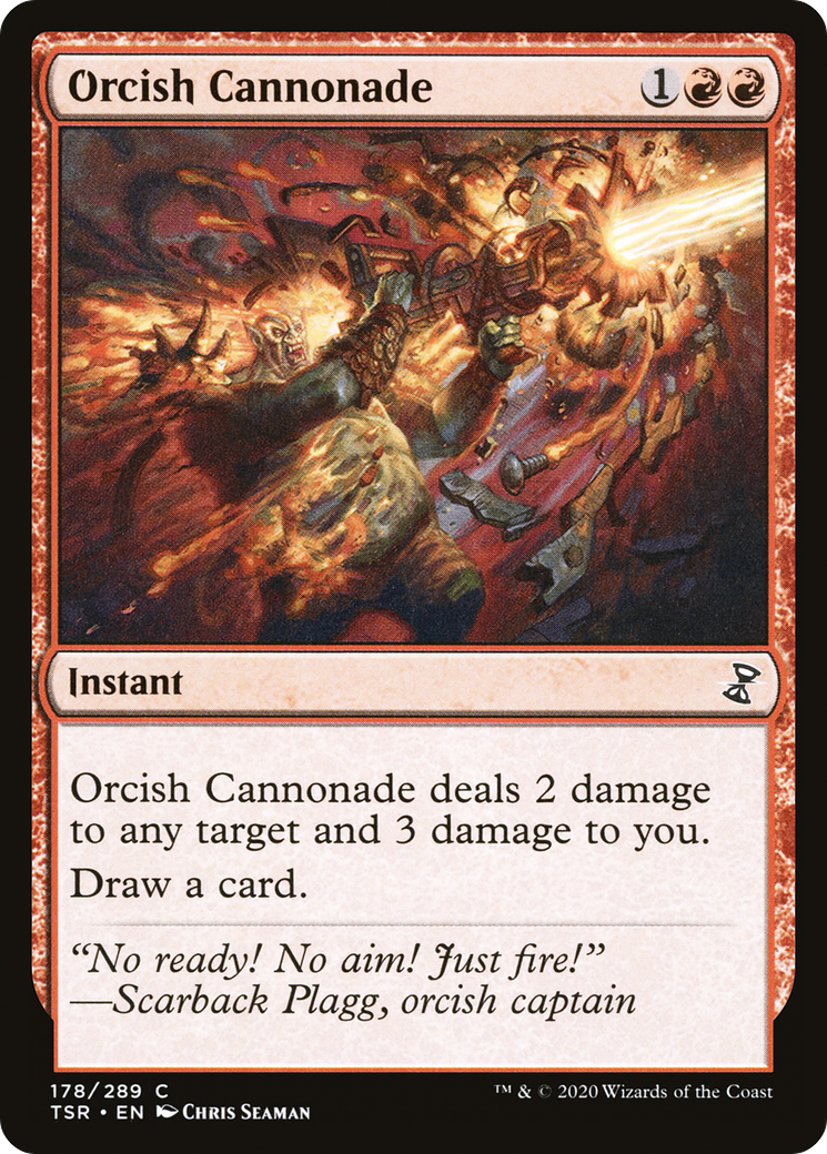 Orcish Cannonade (TSR-178) [Time Spiral Remastered]