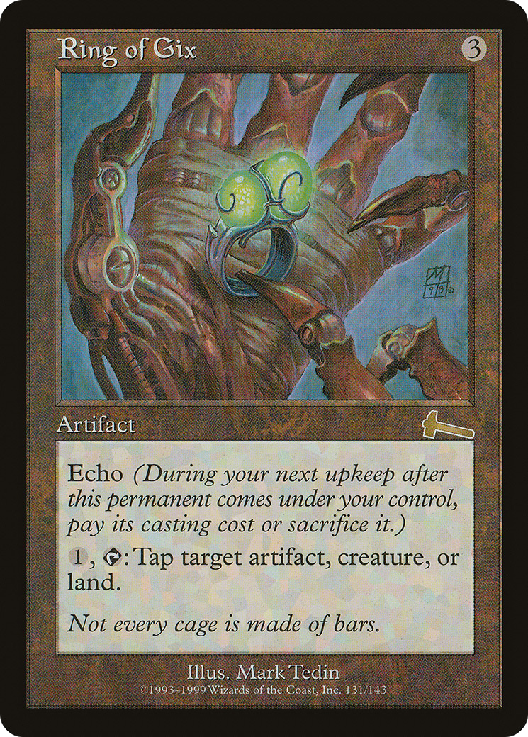 Ring of Gix (ULG-131) [Urza's Legacy] Foil