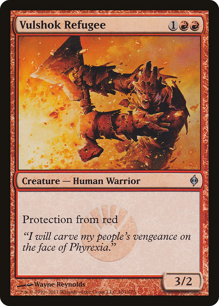 Vulshok Refugee (NPH-101) [New Phyrexia]